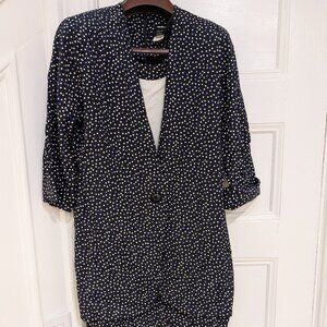 Kwai Petites Women's 80s Vintage Black Midi Dress Size 10